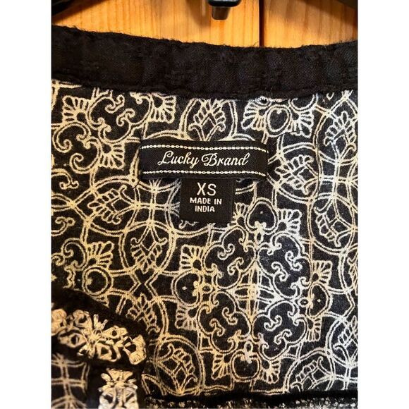 Lucky Brand long sleeve blouse size XS (1684) - Picture 4 of 8